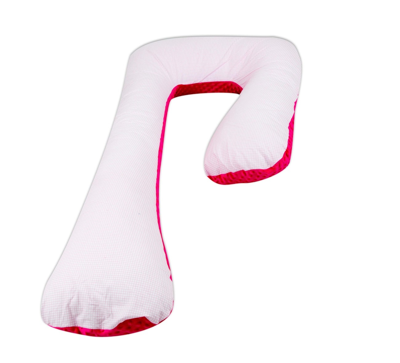 Coussin de maternité, Grossesse/Allaitement, Minky et Coton, forme en 7 - Imagen 3 de 28
