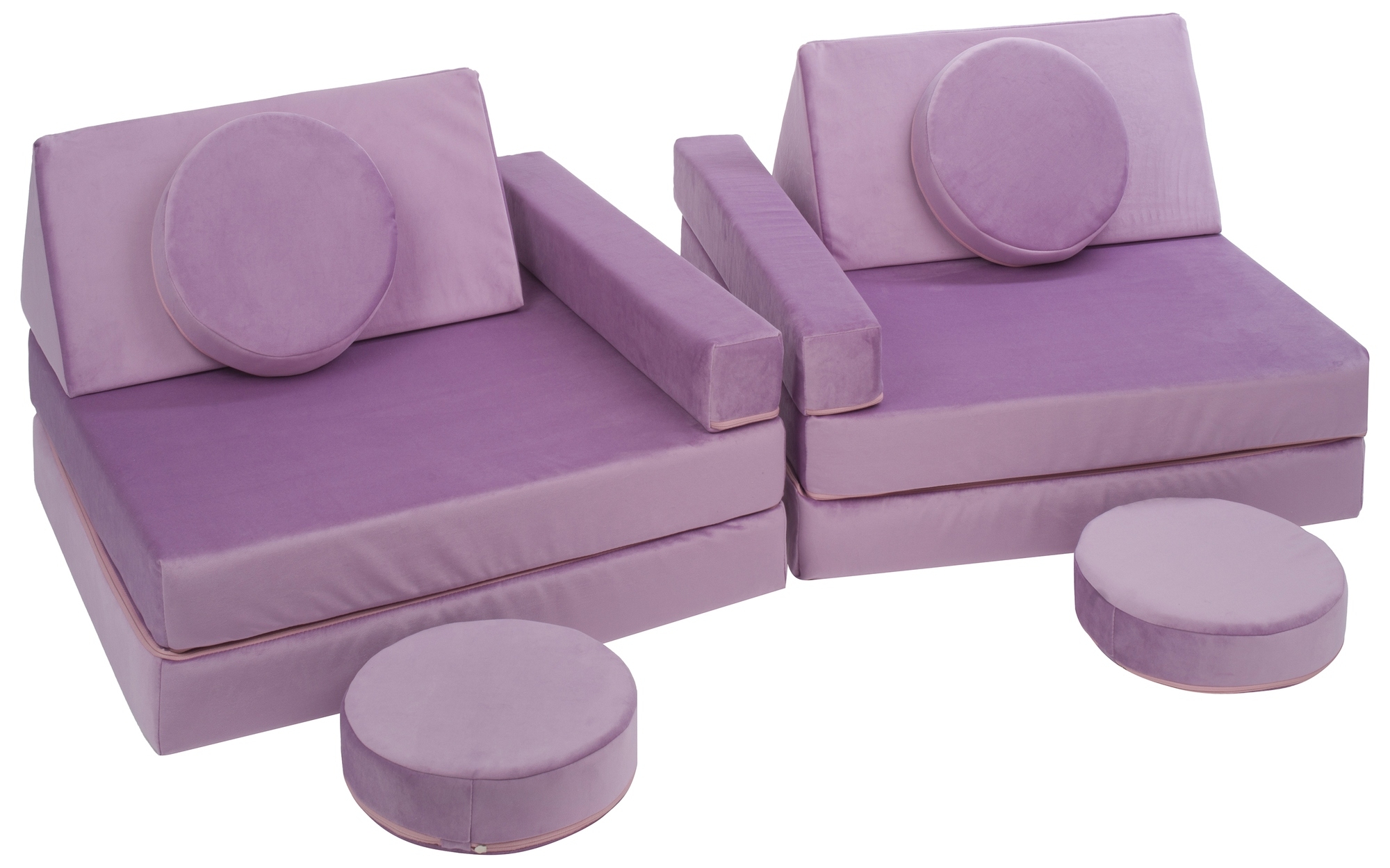 Spielsofa Modulsofa Spielmöbel modulares Kindersofa Familienmöbel Bausteine-Set - Bild 17 von 48