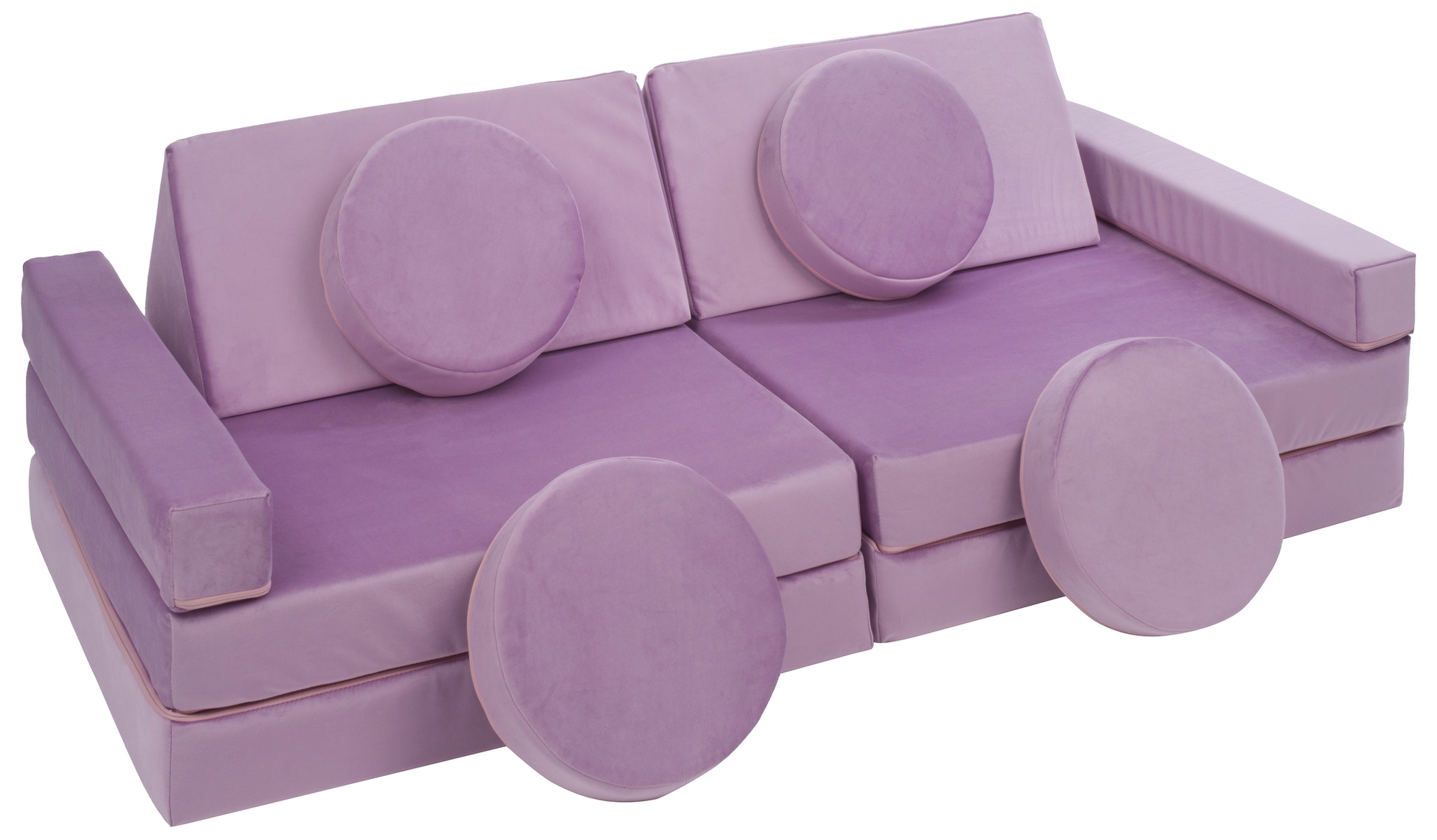 Spielsofa Modulsofa Spielmöbel modulares Kindersofa Familienmöbel Bausteine-Set - Bild 16 von 48